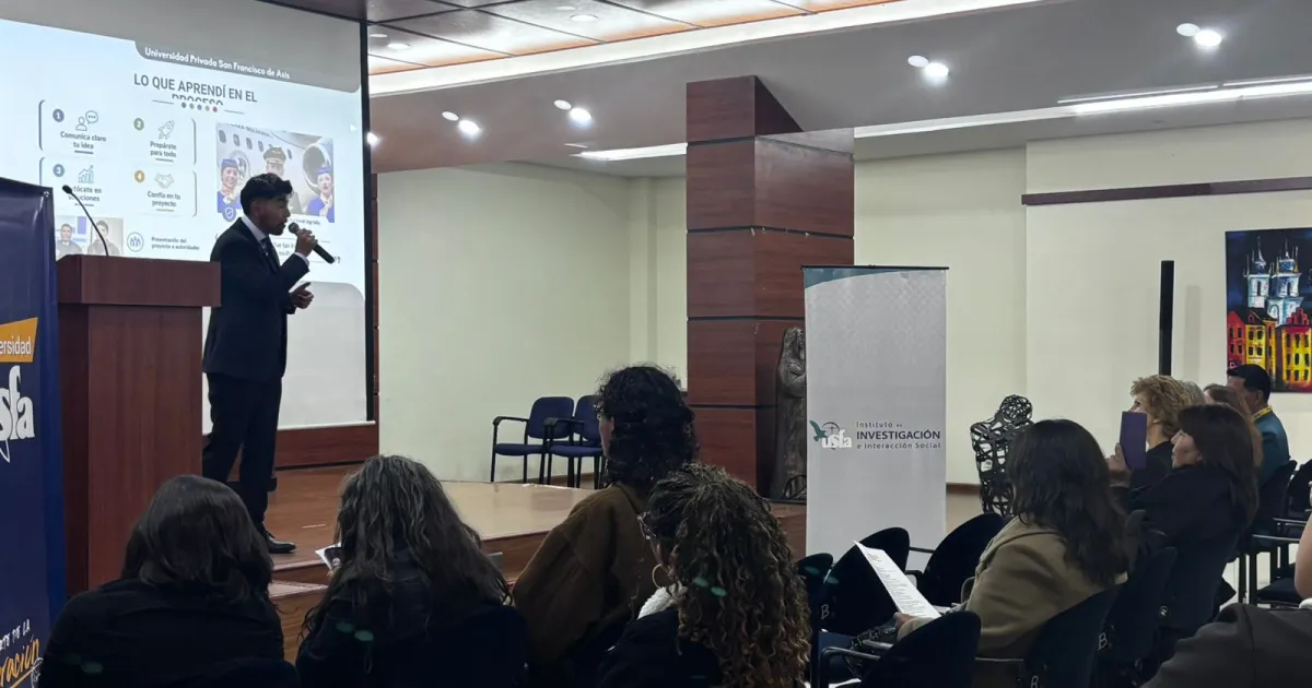 La Universidad Privada San Francisco de Asís- Sede La Paz fortalece la cultura investigativa con exitosas Jornadas de Excelencia 2026