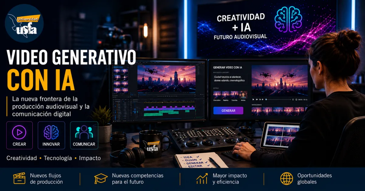 Video generativo con IA: la nueva frontera de la producción audiovisual y la comunicación digital