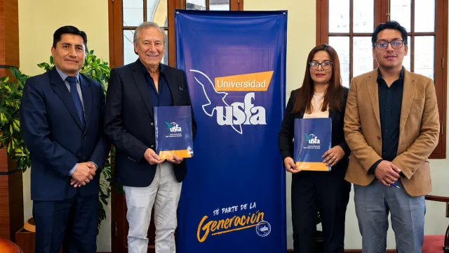 USFA y ASOBLOCKCHAIN BOLIVIA unen esfuerzos para impulsar la innovación tecnológica y la formación en Blockchain