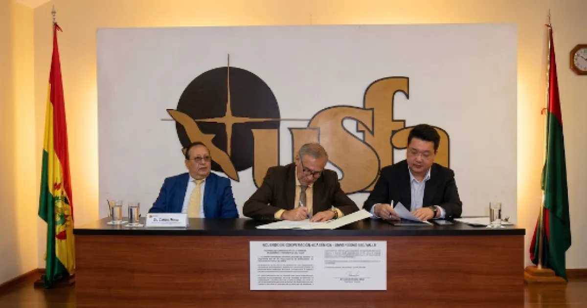 La USFA y Huawei suscriben un Convenio de Cooperación Interinstitucional para impulsar el talento digital y la innovación tecnológica.