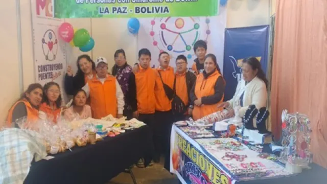 Red de Emprendedores con Discapacidad participo en la Feria La Paz Expone 2026 impulsando la inclusión económica