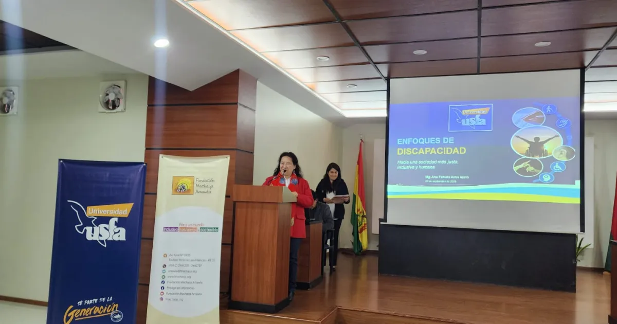USFA en asocio con la Fundación Machaqa Amawta, fortalecen la atención inclusiva 